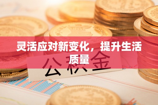 高效灵活应对新变化，提升生活质量